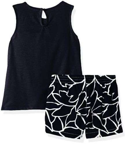 Nautica Childrens Apparel Toddler Girls Sleeveless Knit Top W/ Leaf Kid Clothing Deals